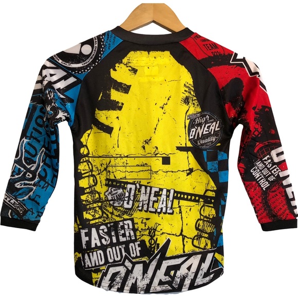 New O'Neal Element Motocross Youth MX ATV Moto Dirt Bike Off Road Jersey S - Picture 2 of 12